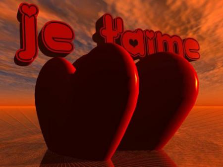 je  t'aime  